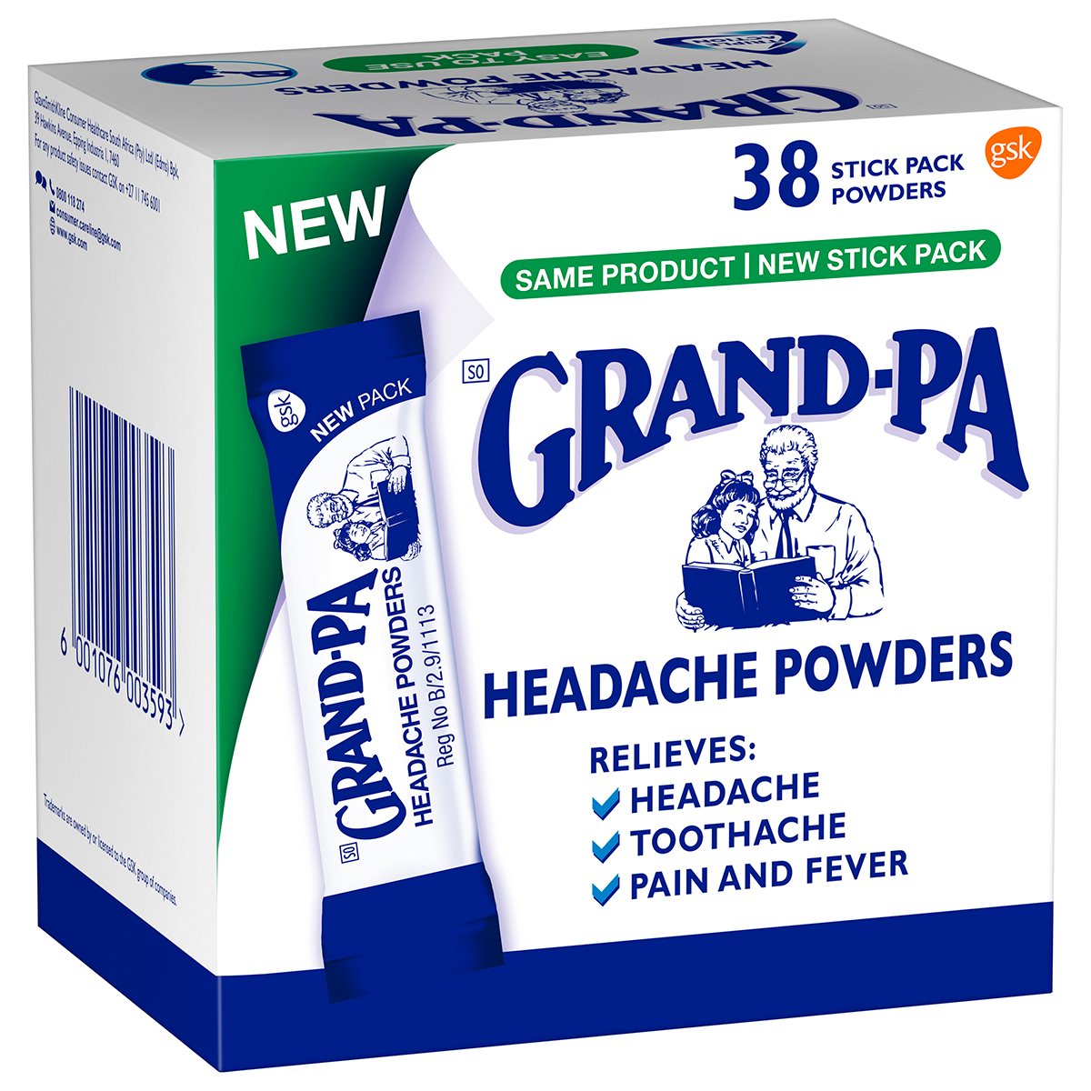 Grandpa Stick Pack 38