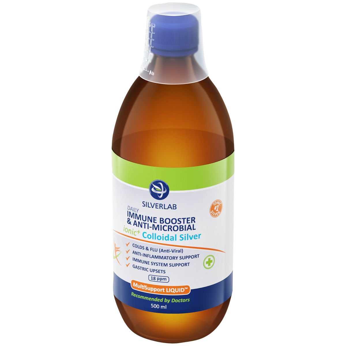 Silver Lab Colloidal Sil Liquid 500m