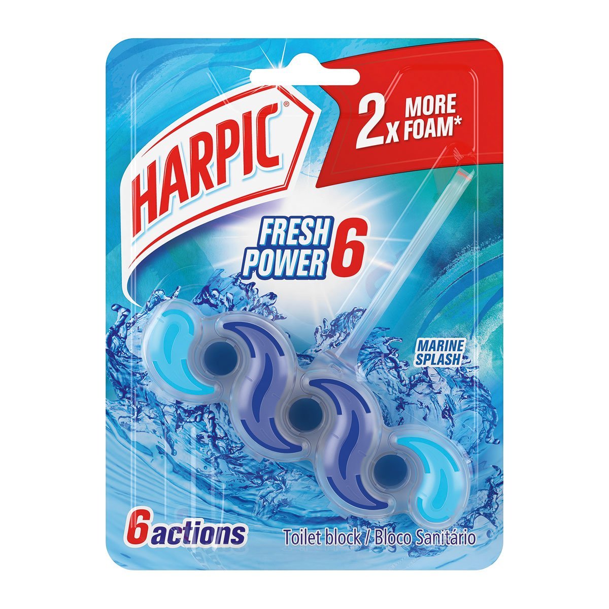 Harpic F/Power 6 35g  Marine Splash