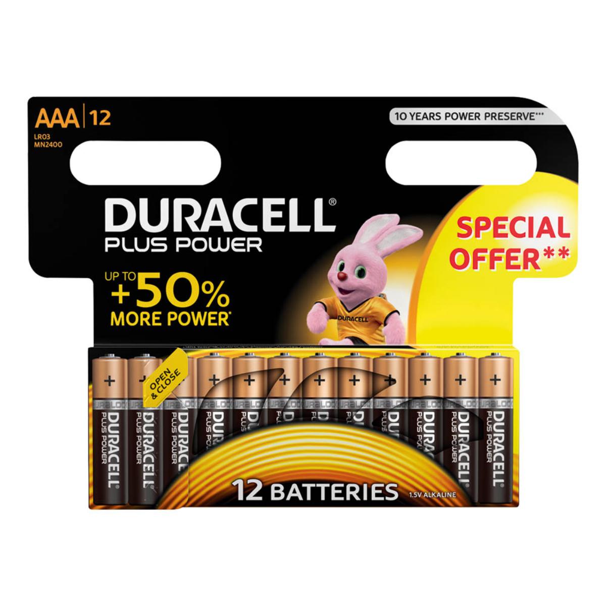 Duracell Batt Plus Aaa 12