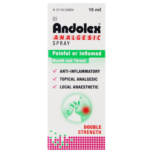 Andolex Spray 15ml Analgesic
