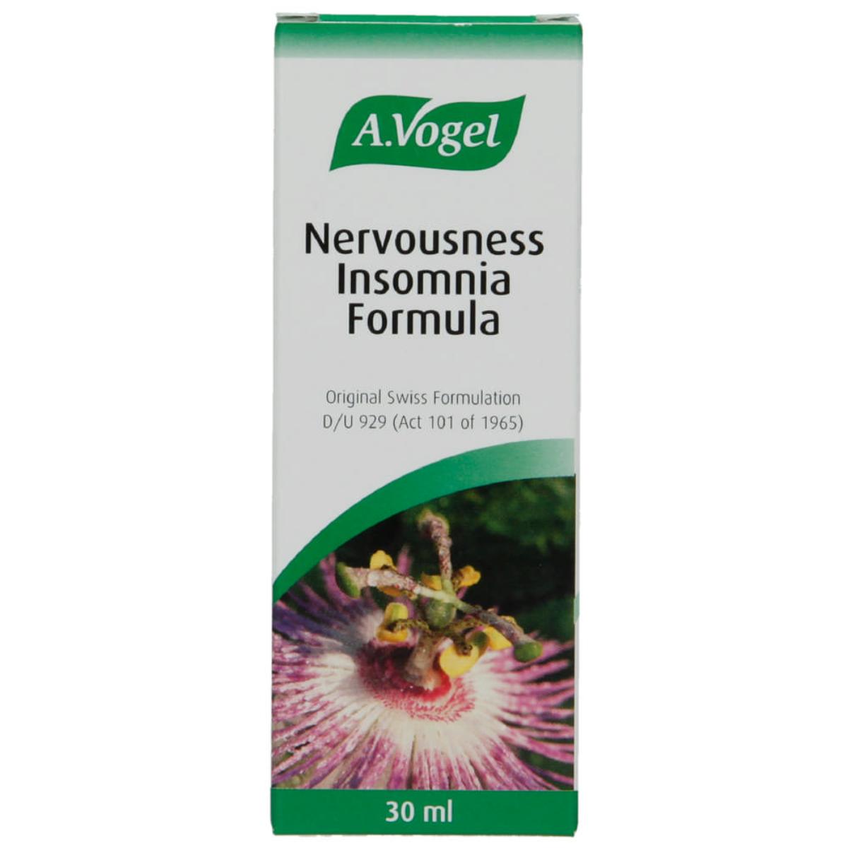 A Vogel Nervous & Insomnia Form 30ml