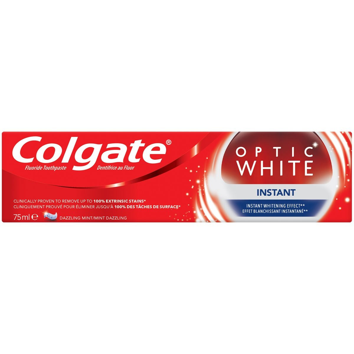 Colgate Tpaste  75ml Optic White Ins