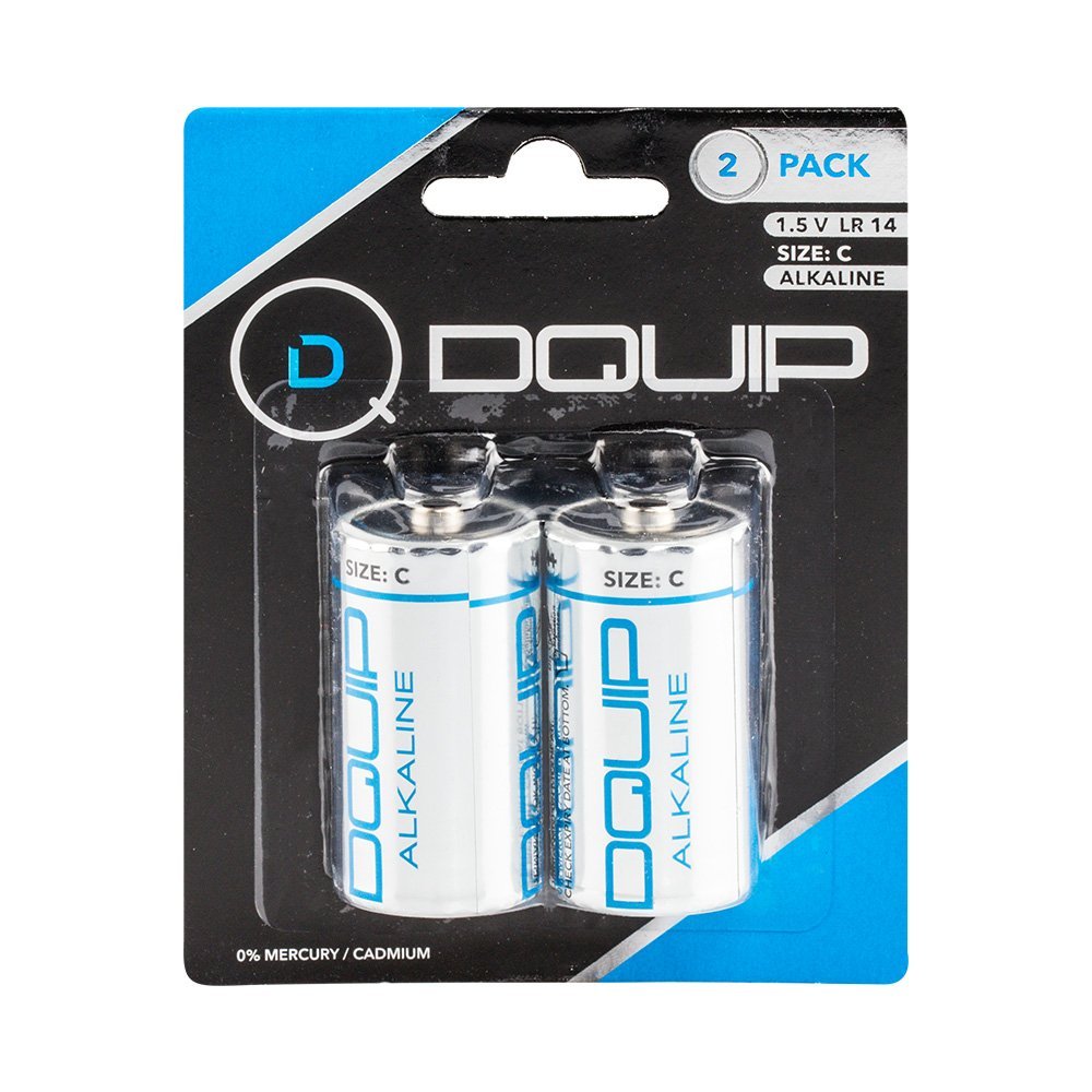 Dquip Battery Alkaline C 2pcs