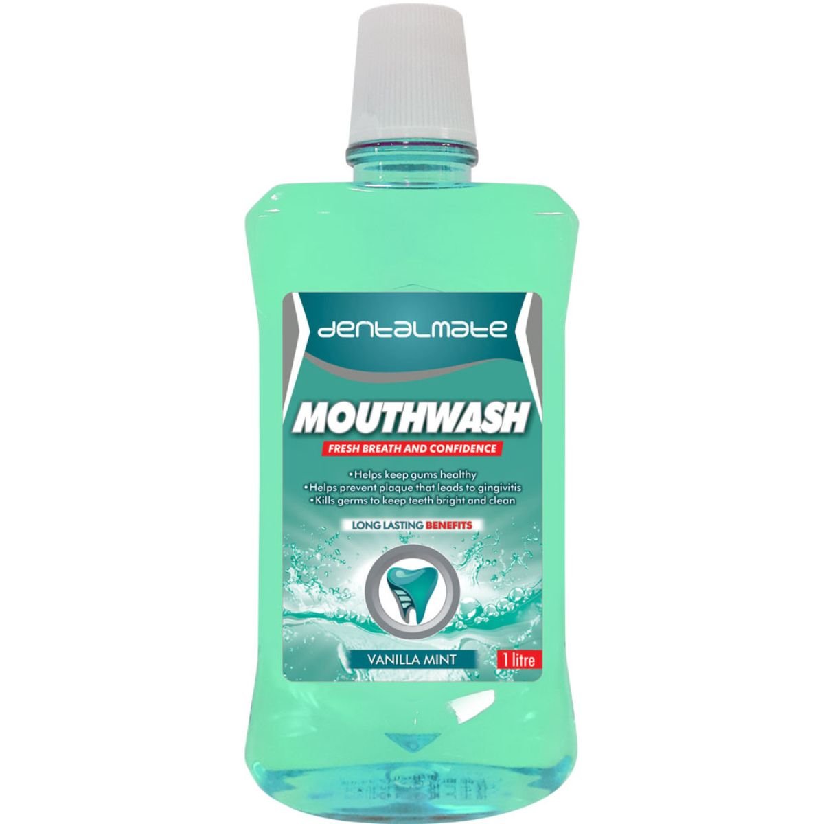 Dentalmate Mwash 1l Vanilla Mint