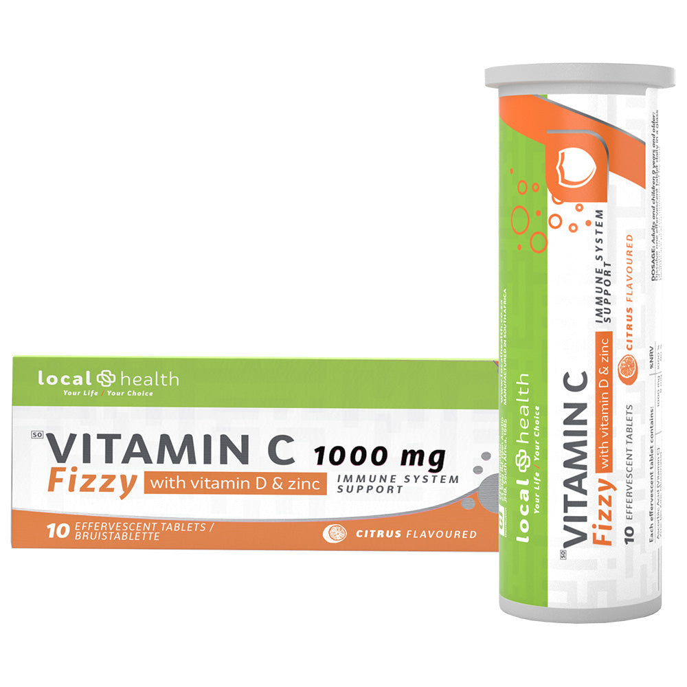 Local Health Vit C Fizzy 10 Citrus
