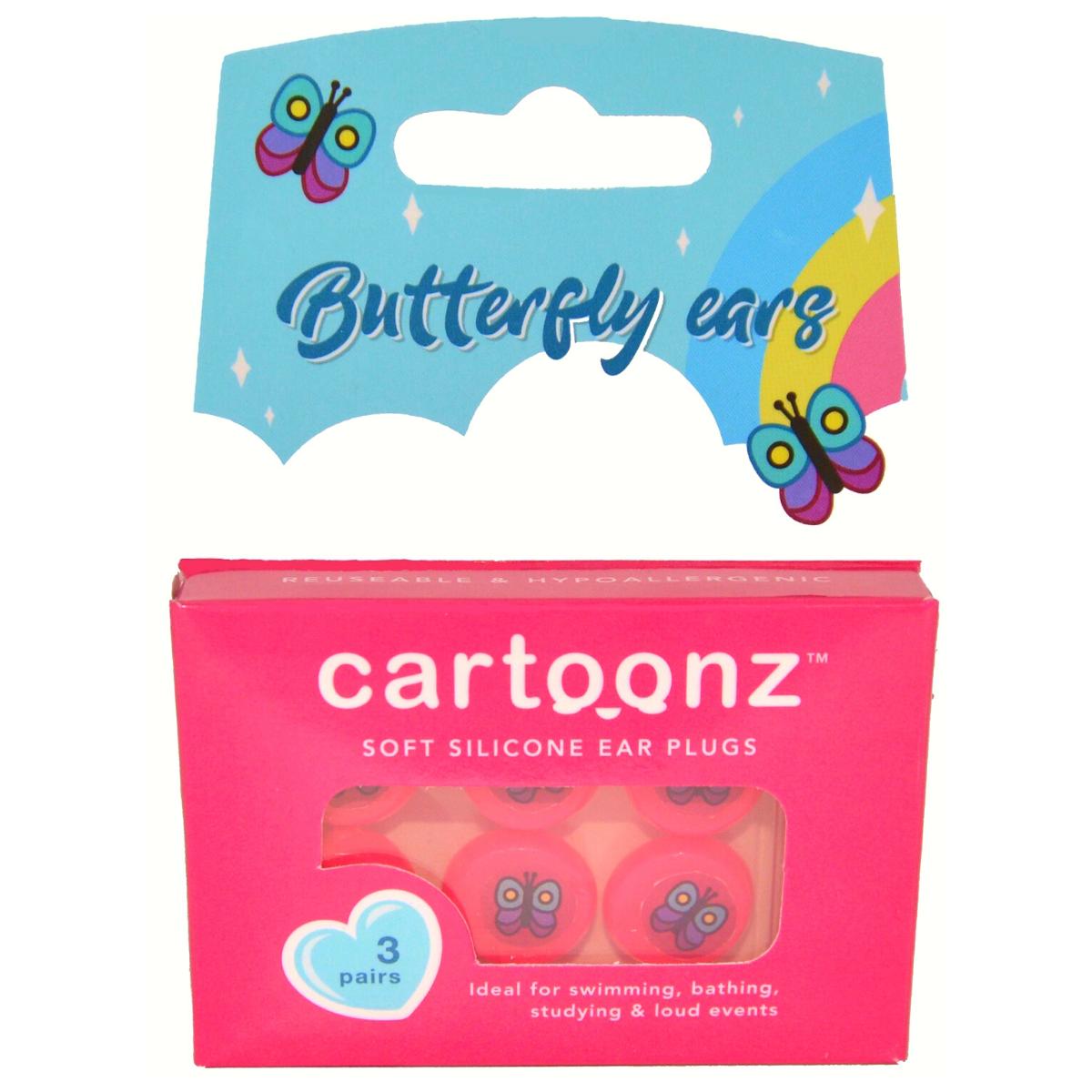 Ear Plugs Soft Silicone Butterfly