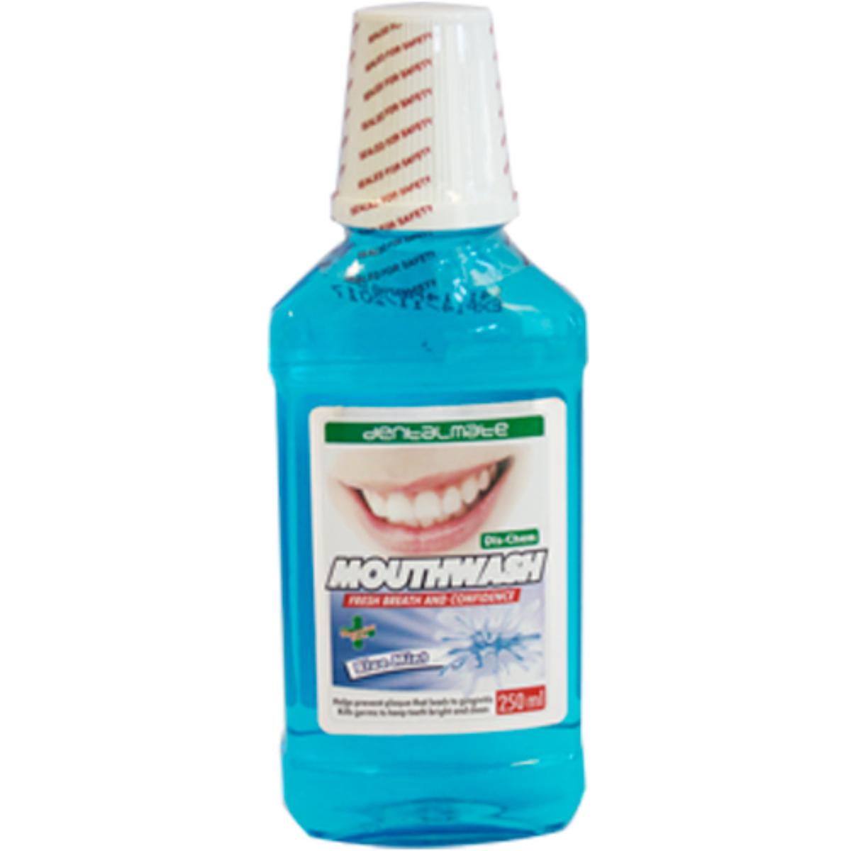 Dentalmate Mwash 250ml Blue Mint