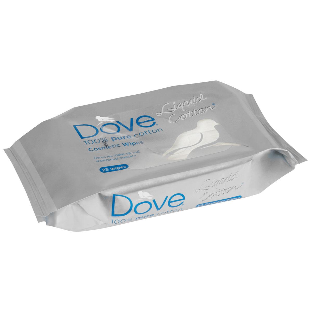Dove Cosmetic Wipes 25