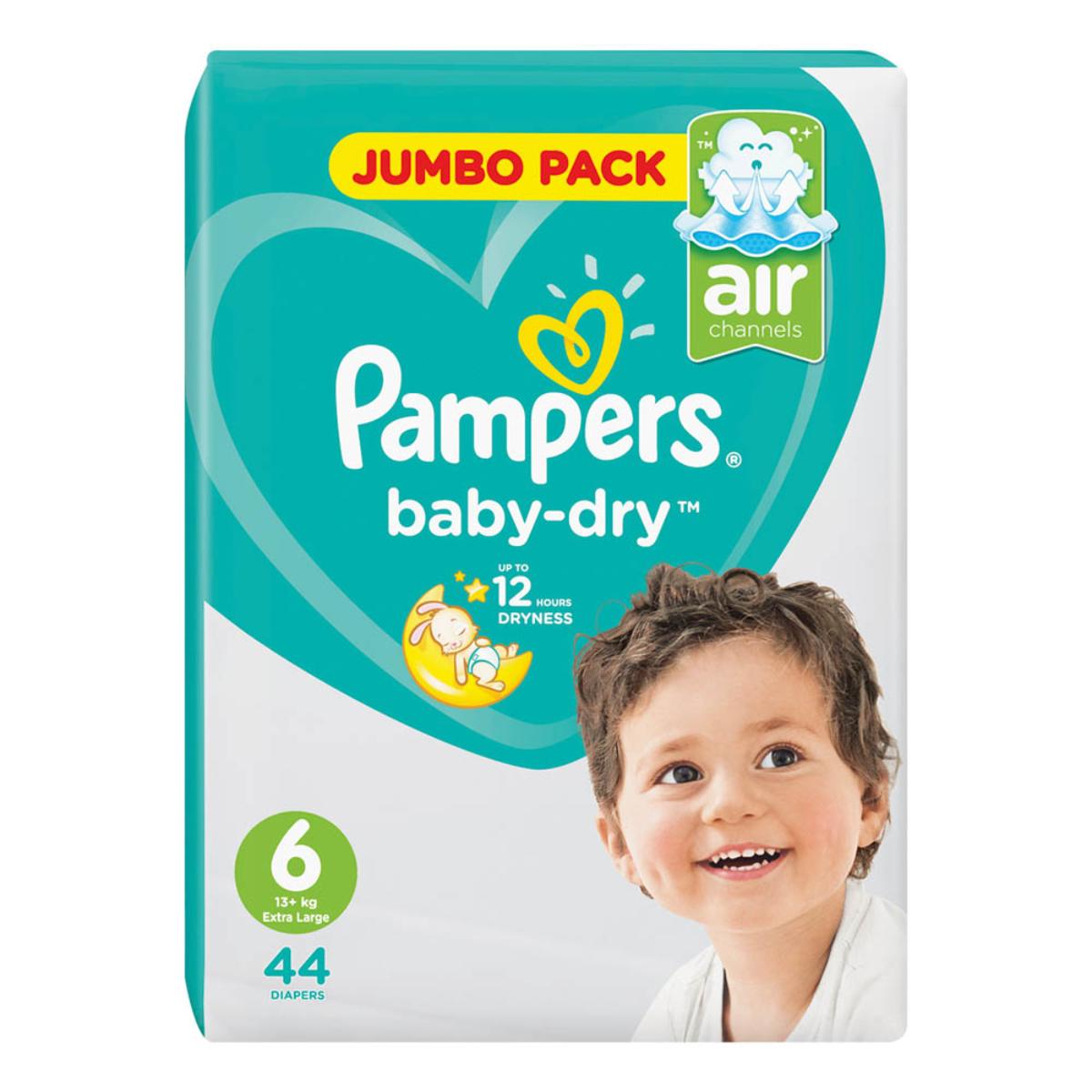 Pampers Act Baby Sz 6 Jp 44