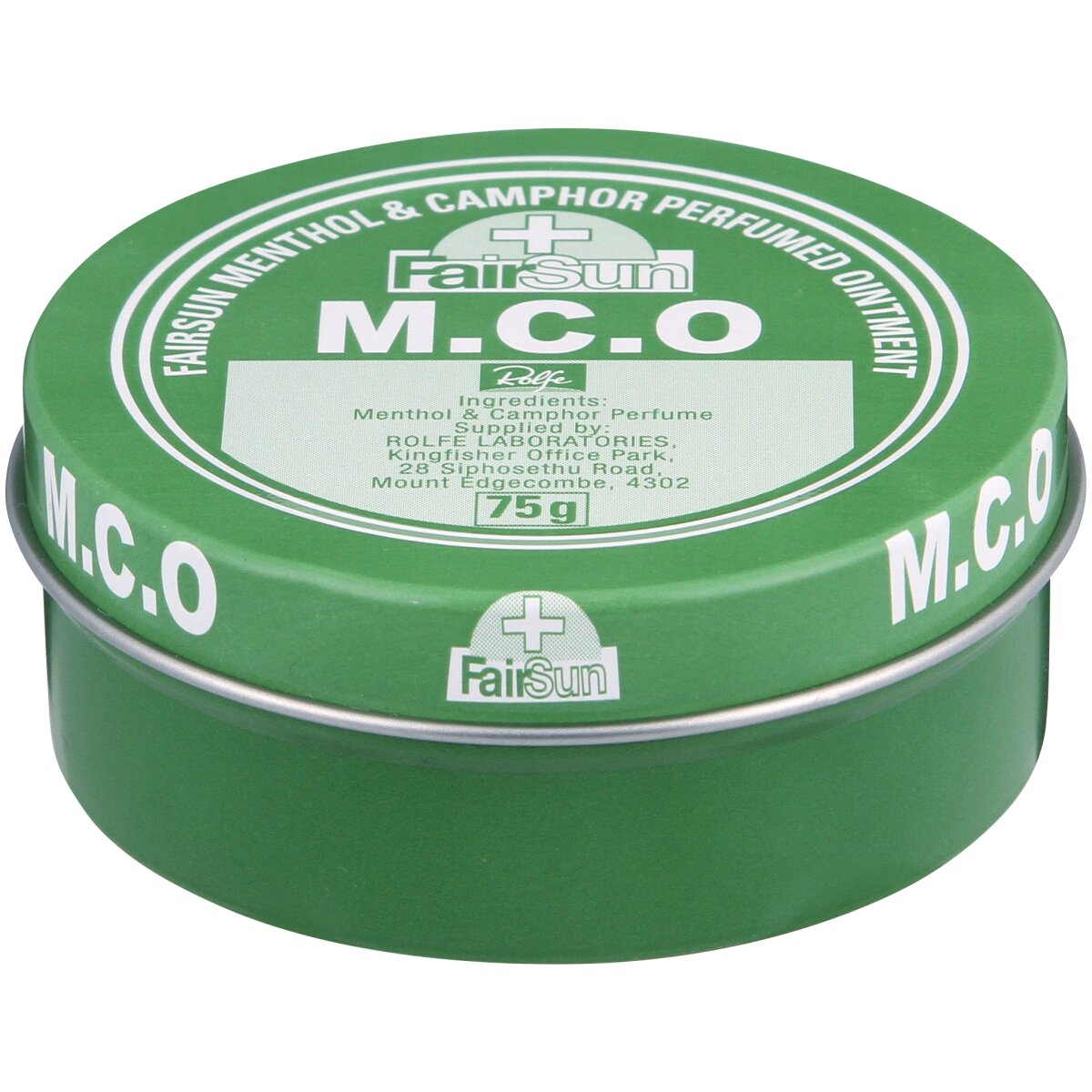 Menthol Camphor Oint 75g Tin