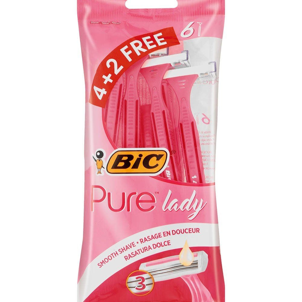 Bic Pure 3 Pouch 4+2