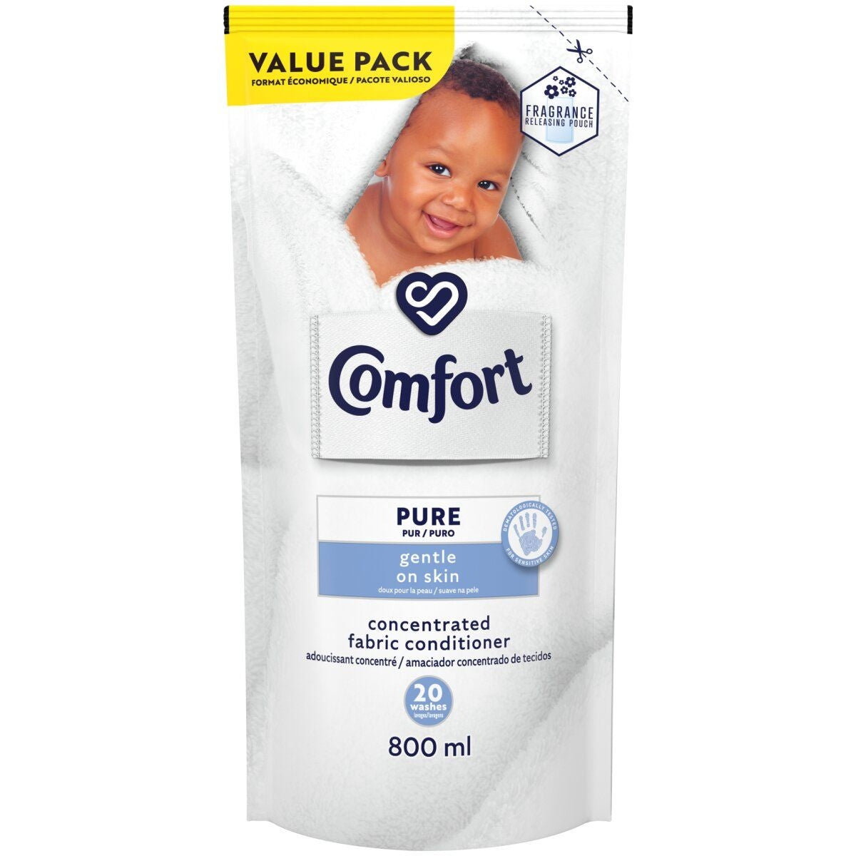 Comfort Fabric Cond Vp 800ml Pure