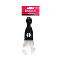 Basics Comb Afro Fist Handle Blk 6x1