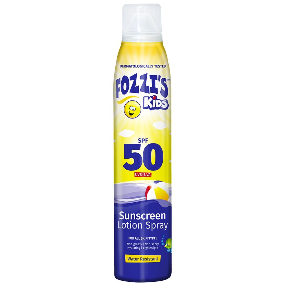 Fozzis Kids Sunscreen Lotion Spray S