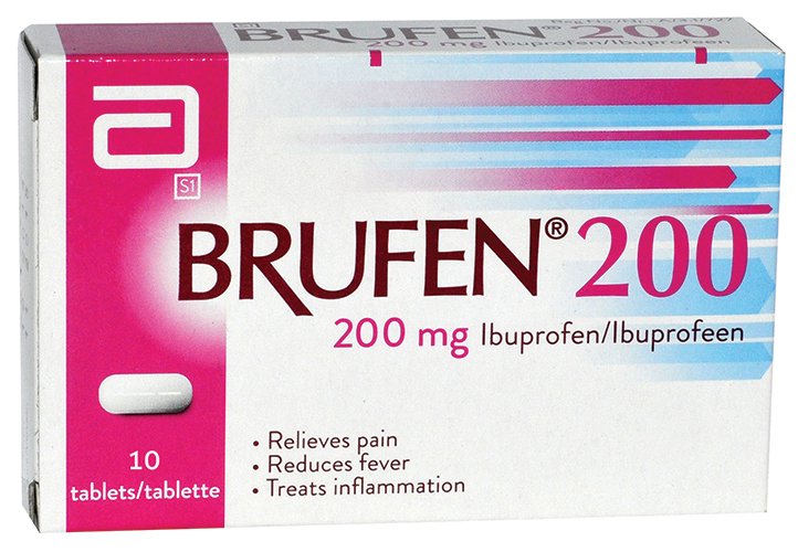 Brufen 200mg Tabs 10