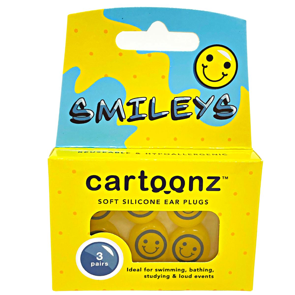 Ear Plugs Soft Silicone Smileys