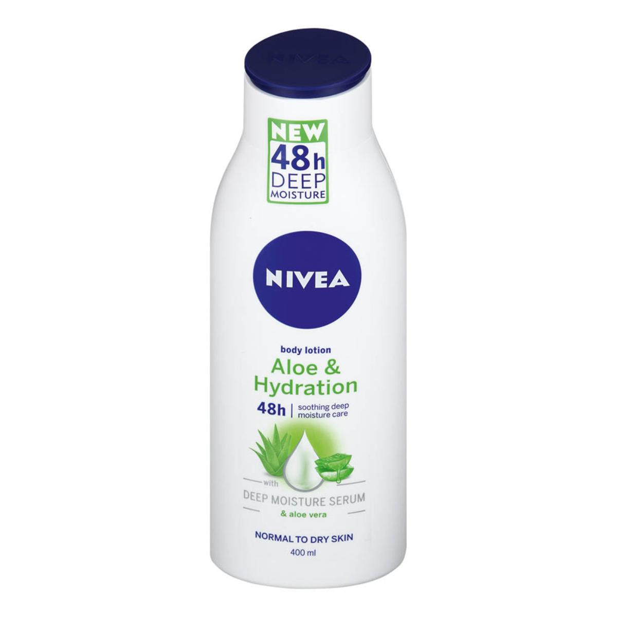 Nivea Body Ltn 400ml Aloe & Hydratio