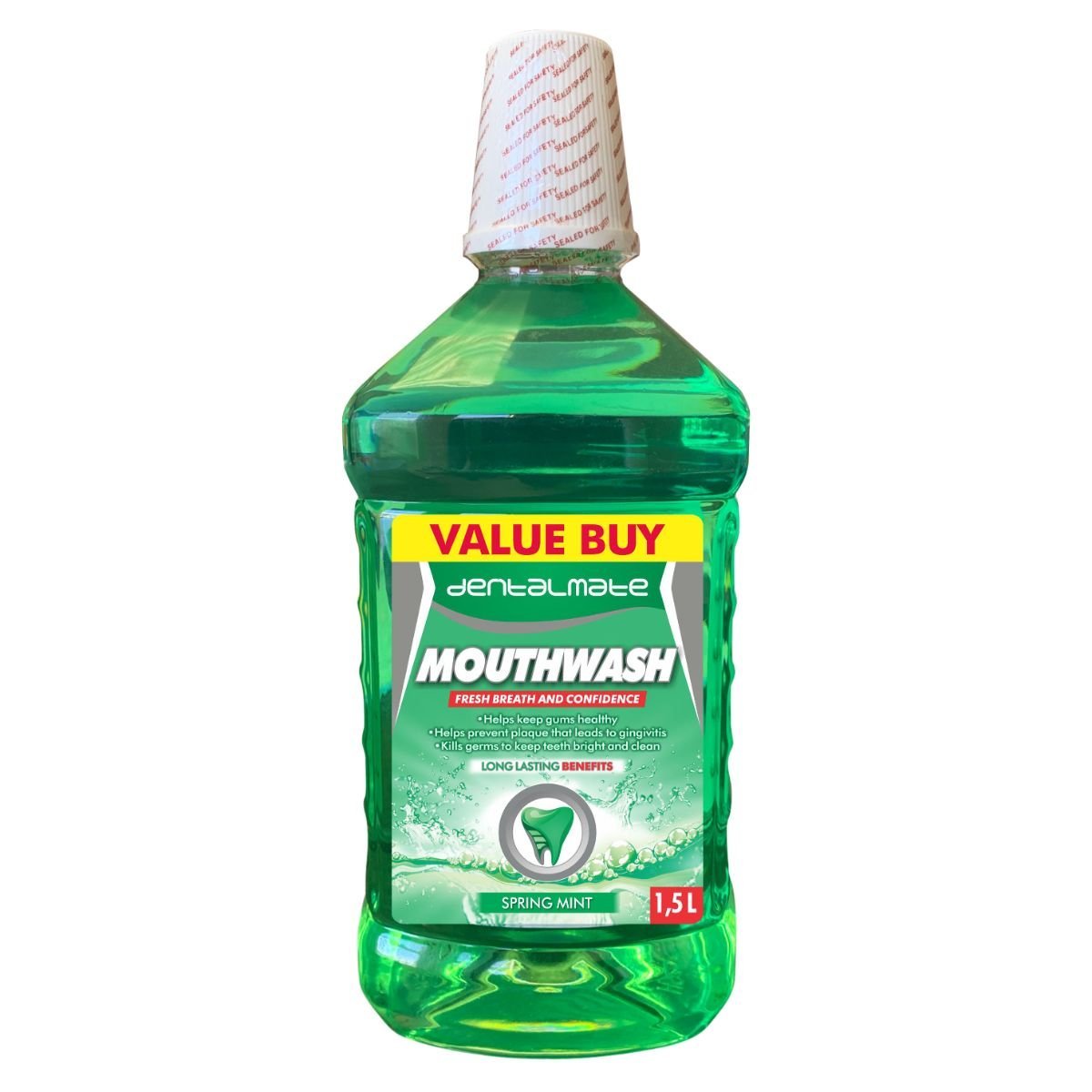 Dentalmate Mwash 1.5l Spring Mint