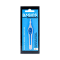 Basics Tweezers With Grip S/Steel 9c