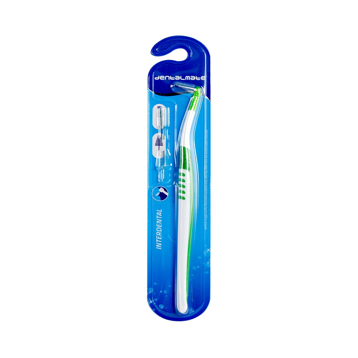 Dentalmate Interdental Brush + 3 Hea