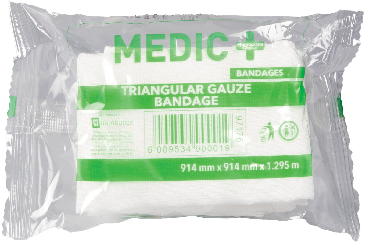 Medic Triangular Bandage Calico 5cm
