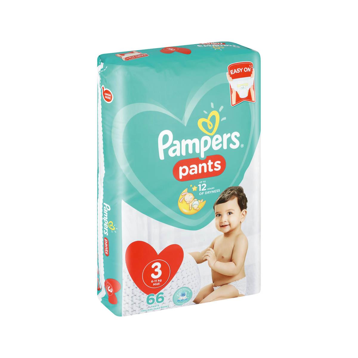 Pampers Act Baby Pants Sz 3 Jp 66