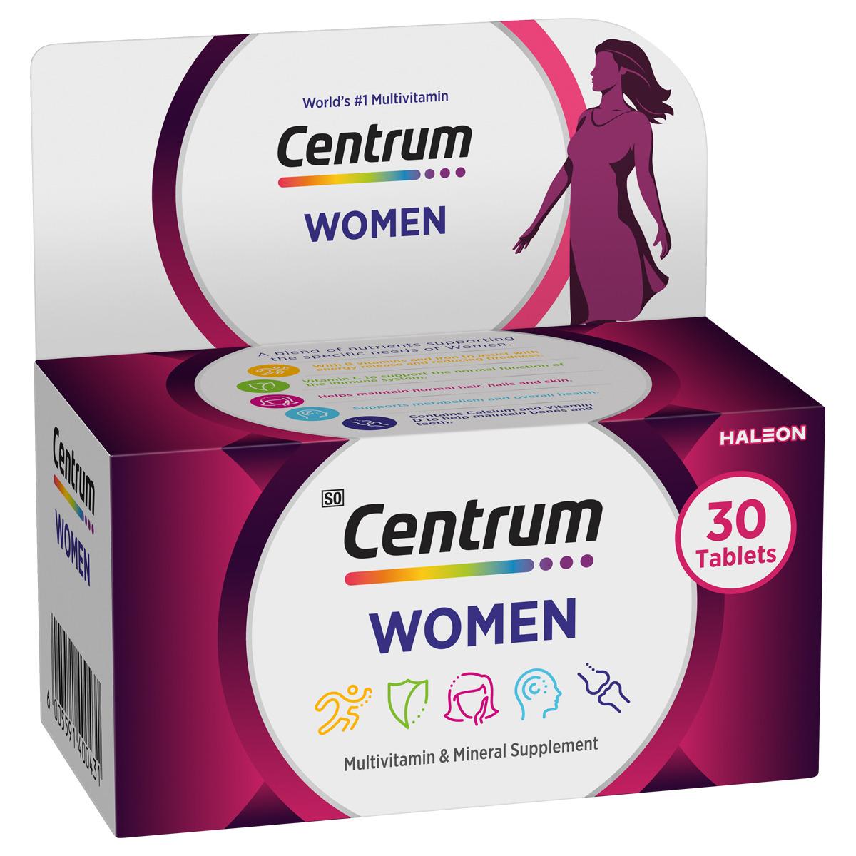 Centrum Multivit Tabs 30 Women