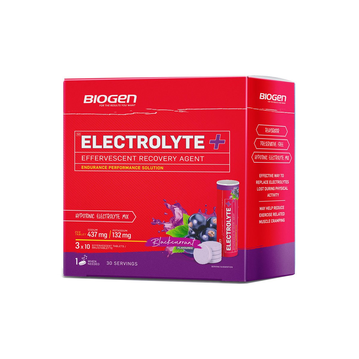 Biogen Electrolyte Plus 30 Bcurrent