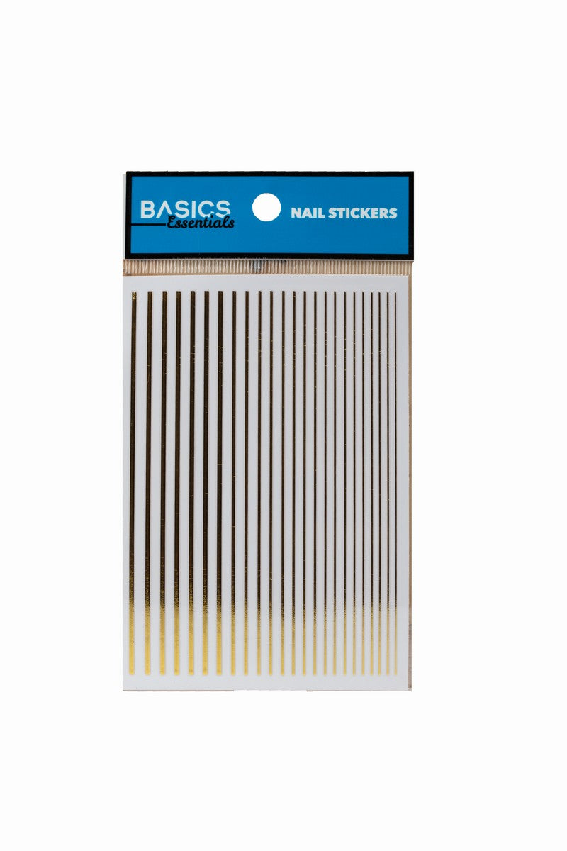 Basics Nail Sticker Gold