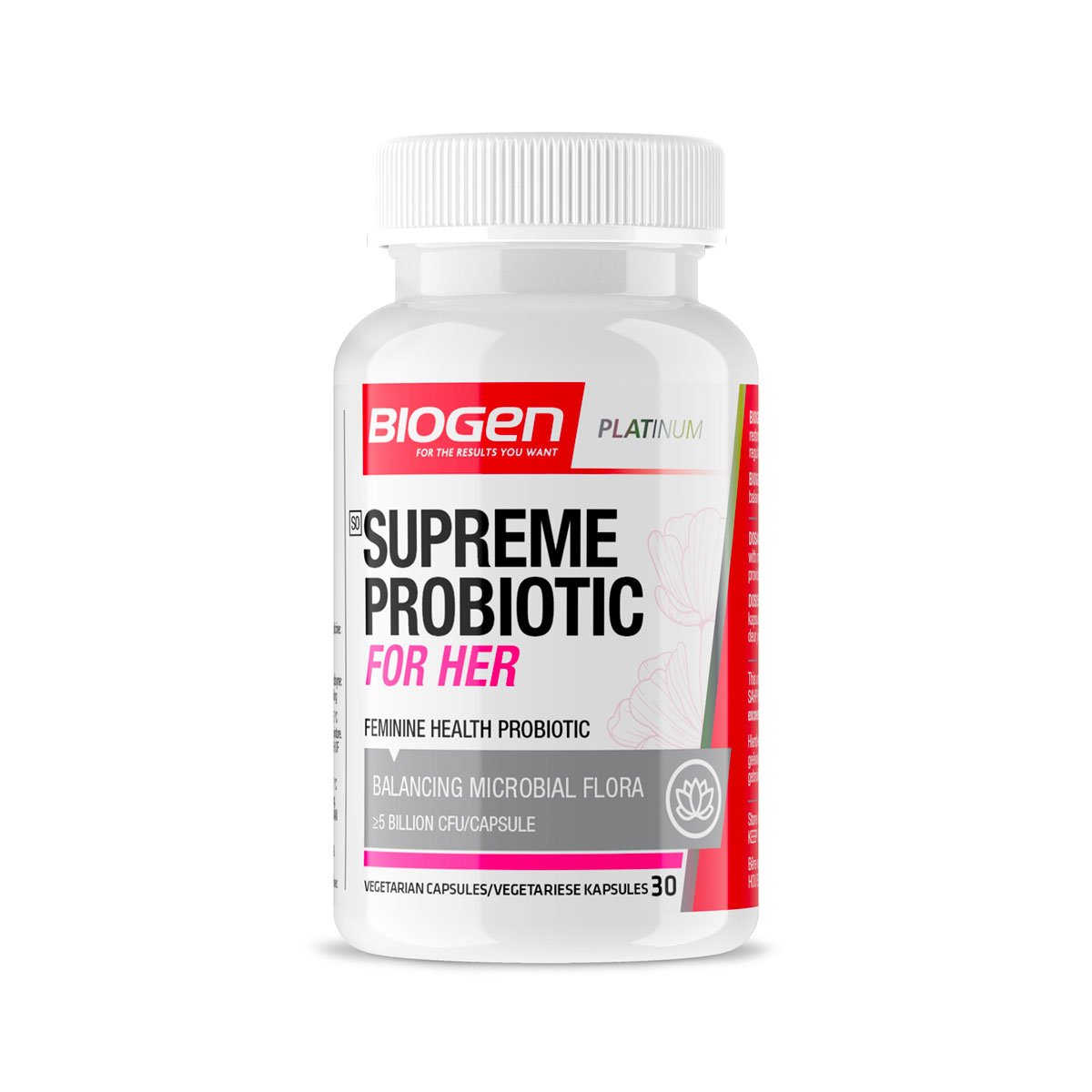 Biogen Probiotics For Her Caps 30