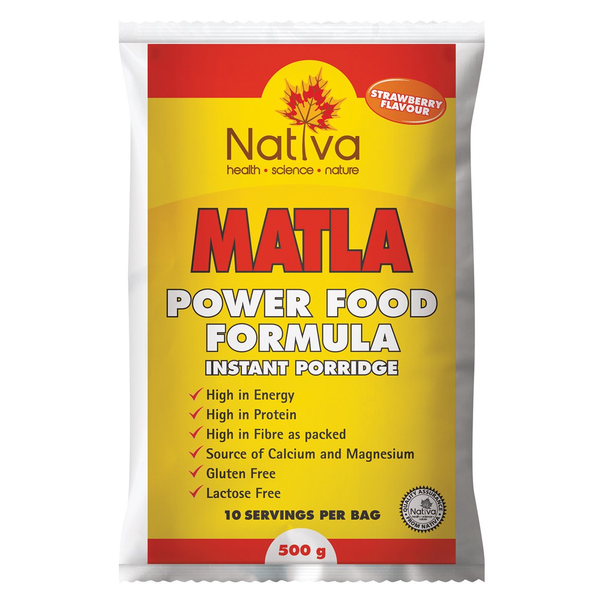 Matla Power Food 500g Strawberry