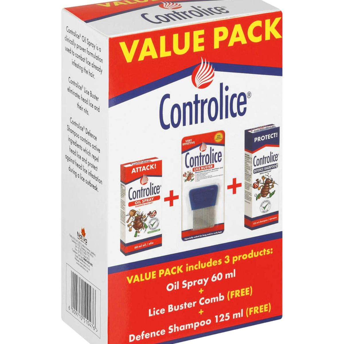 Controlice Spr+spoo&lice Buster Valu