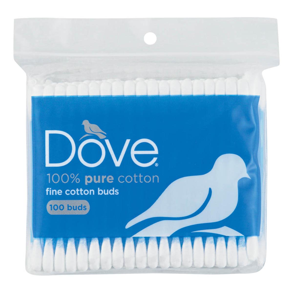 Dove Cotton Buds In Bag 100