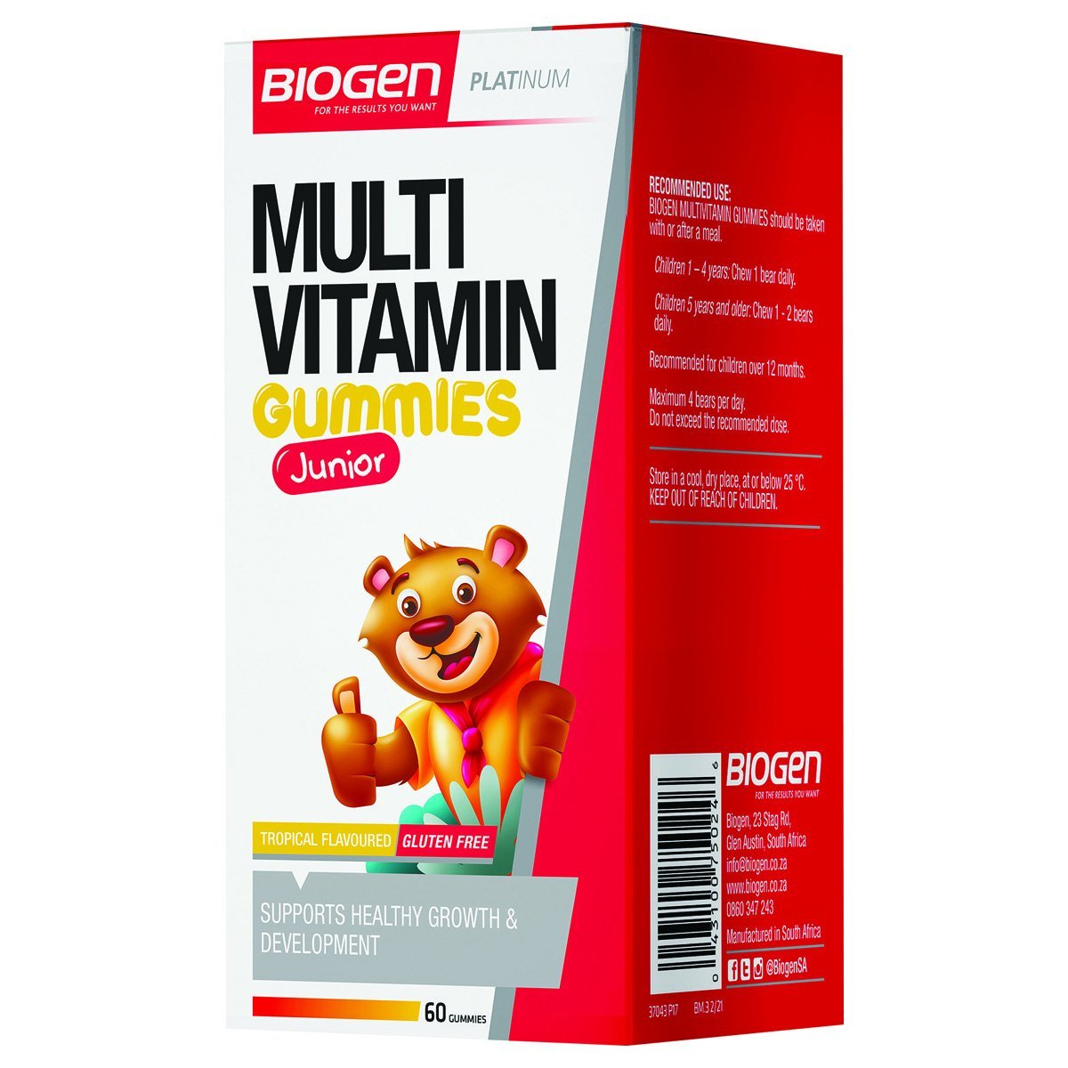 Biogen Junior Multivit Gummies Tropi