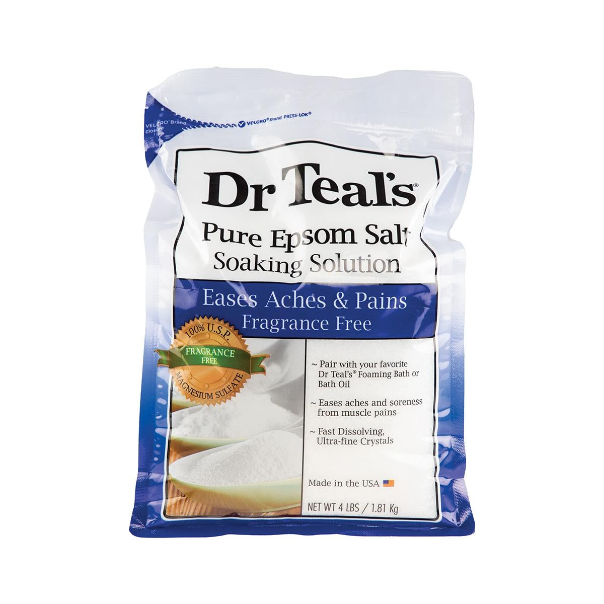 Dr Teals Epsom Salt 1.81 Kg Unscente