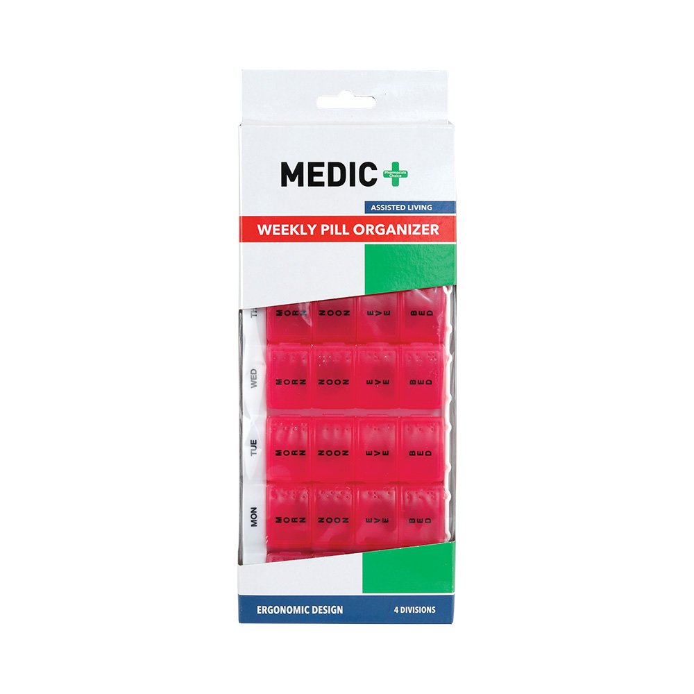 Medic Pill Box 7 Day 4 Divisions Pin