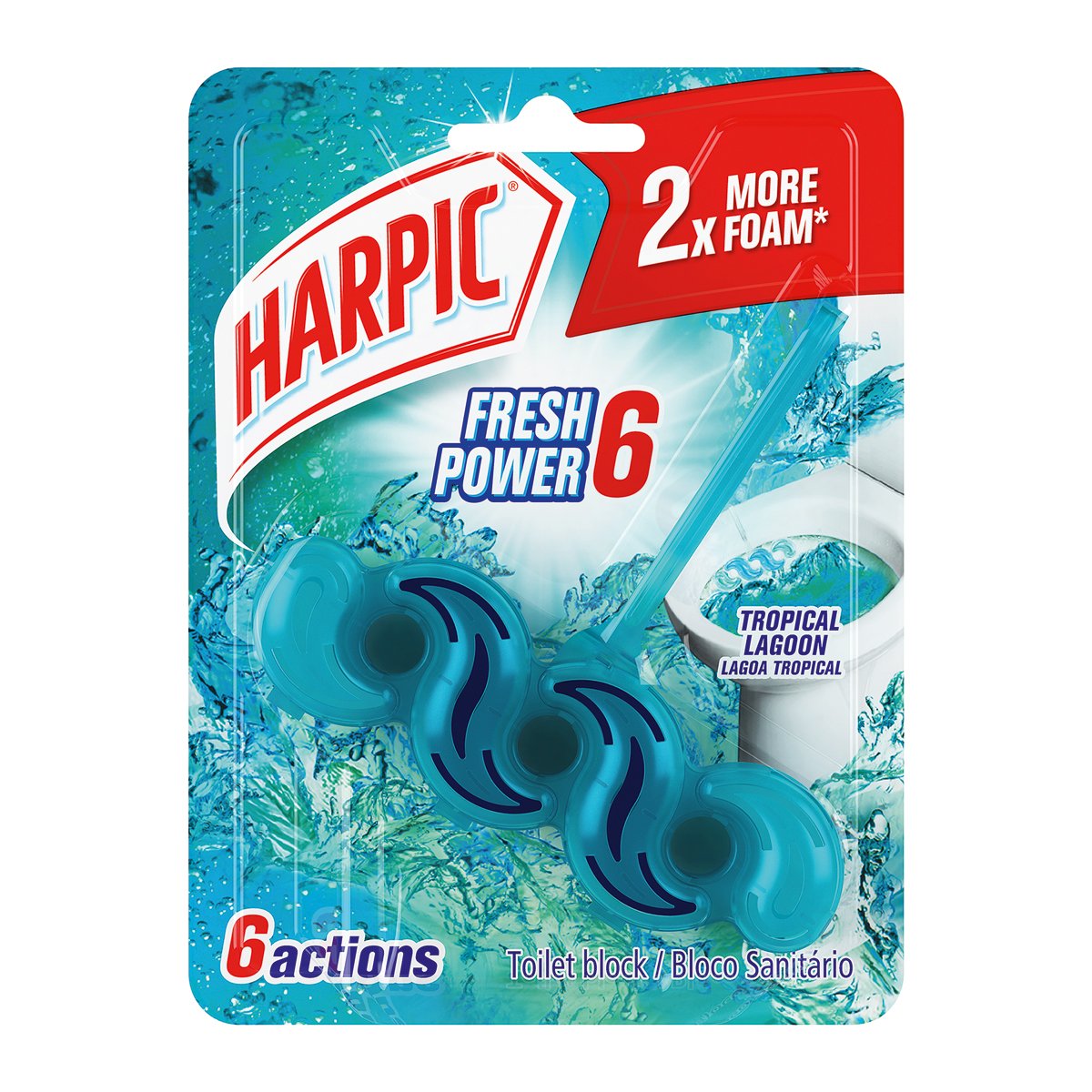 Harpic F/Power 6 35g Blue Lagoon