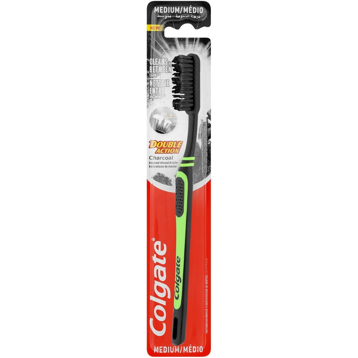 Colgate Tbrush Double Action Charcoa