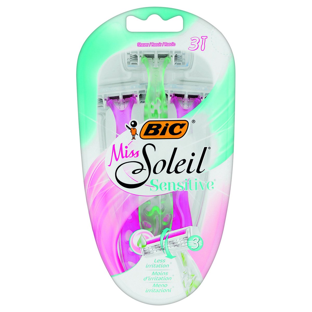 Bic Disp Miss Soleil Sensitive 3