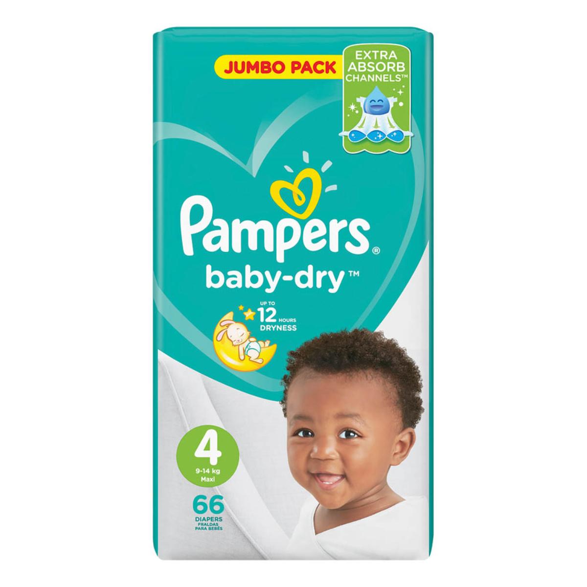 Pampers Act Baby Sz 4 Jp 66