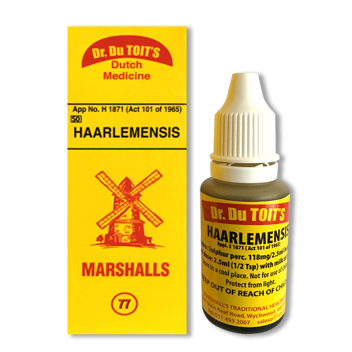 Dr Du Toit Haarlemensis 20ml