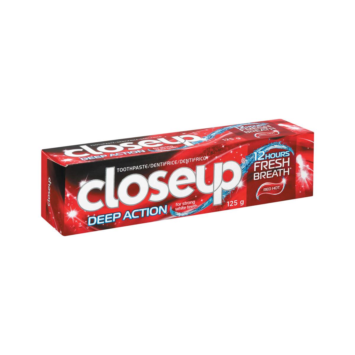 Close Up Tpaste 125ml Red Hot