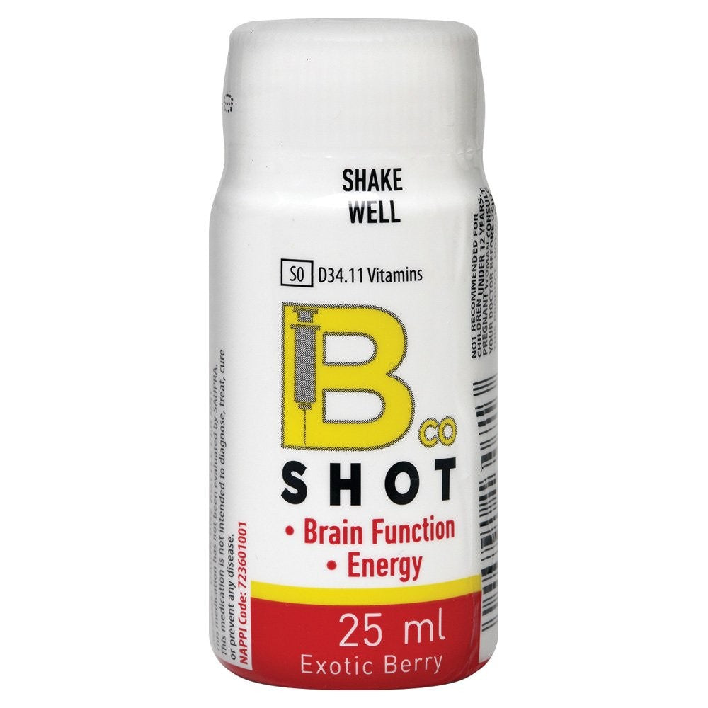 B Co Shot Exotic Berry 25ml