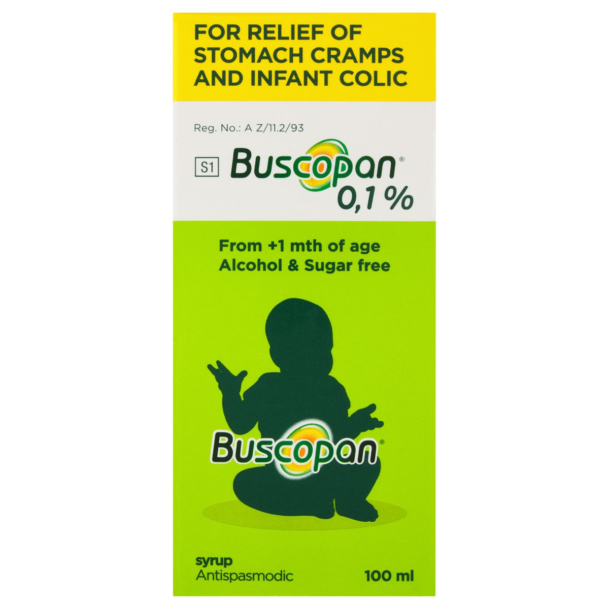 Buscopan 0.1% Syrup 100ml