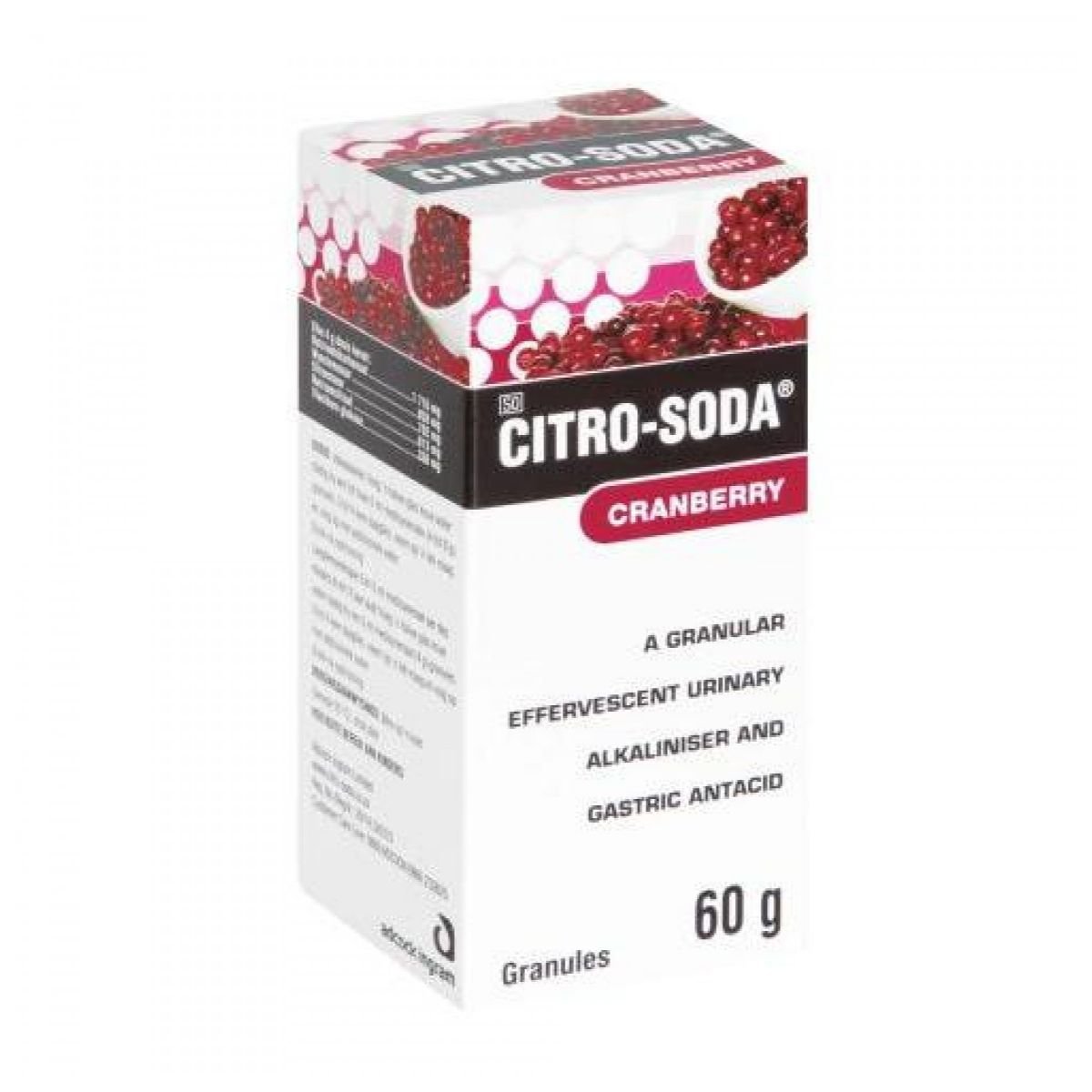 Citro Soda Granules 60g Cranberry