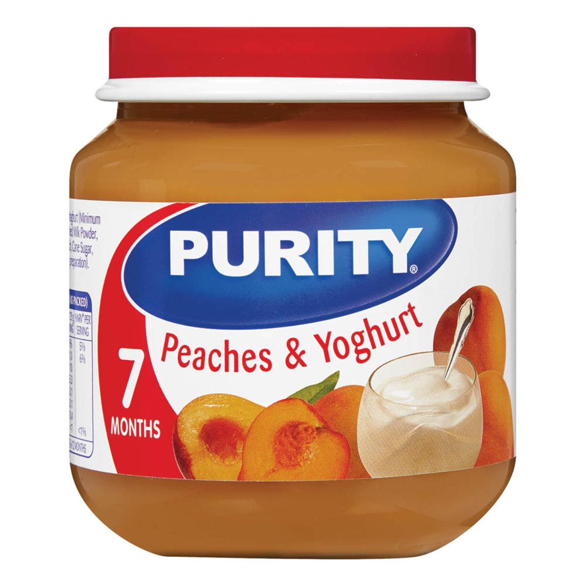 Purity 7 Months 125ml Peach & Yoghur