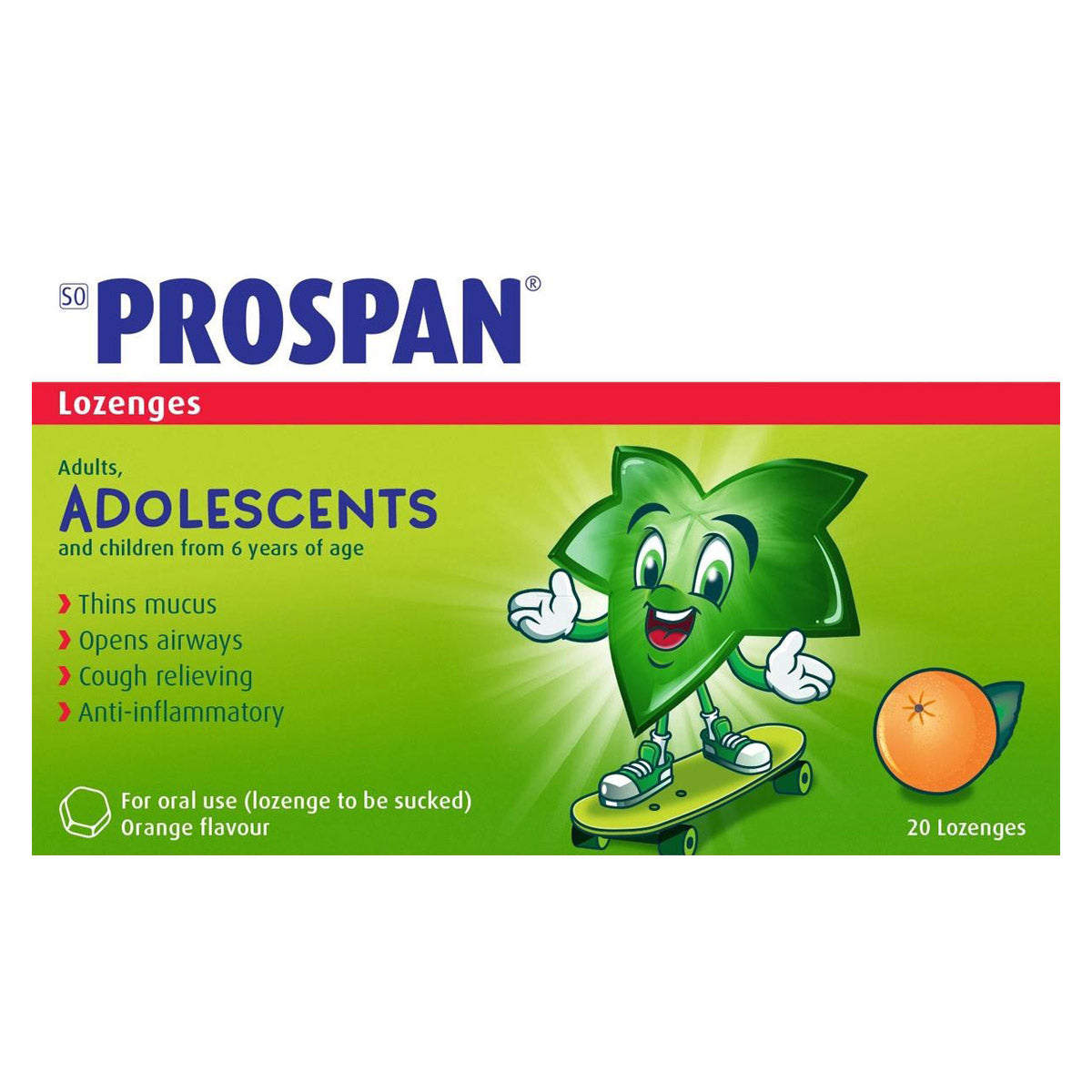Prospan Loz 20 Orange