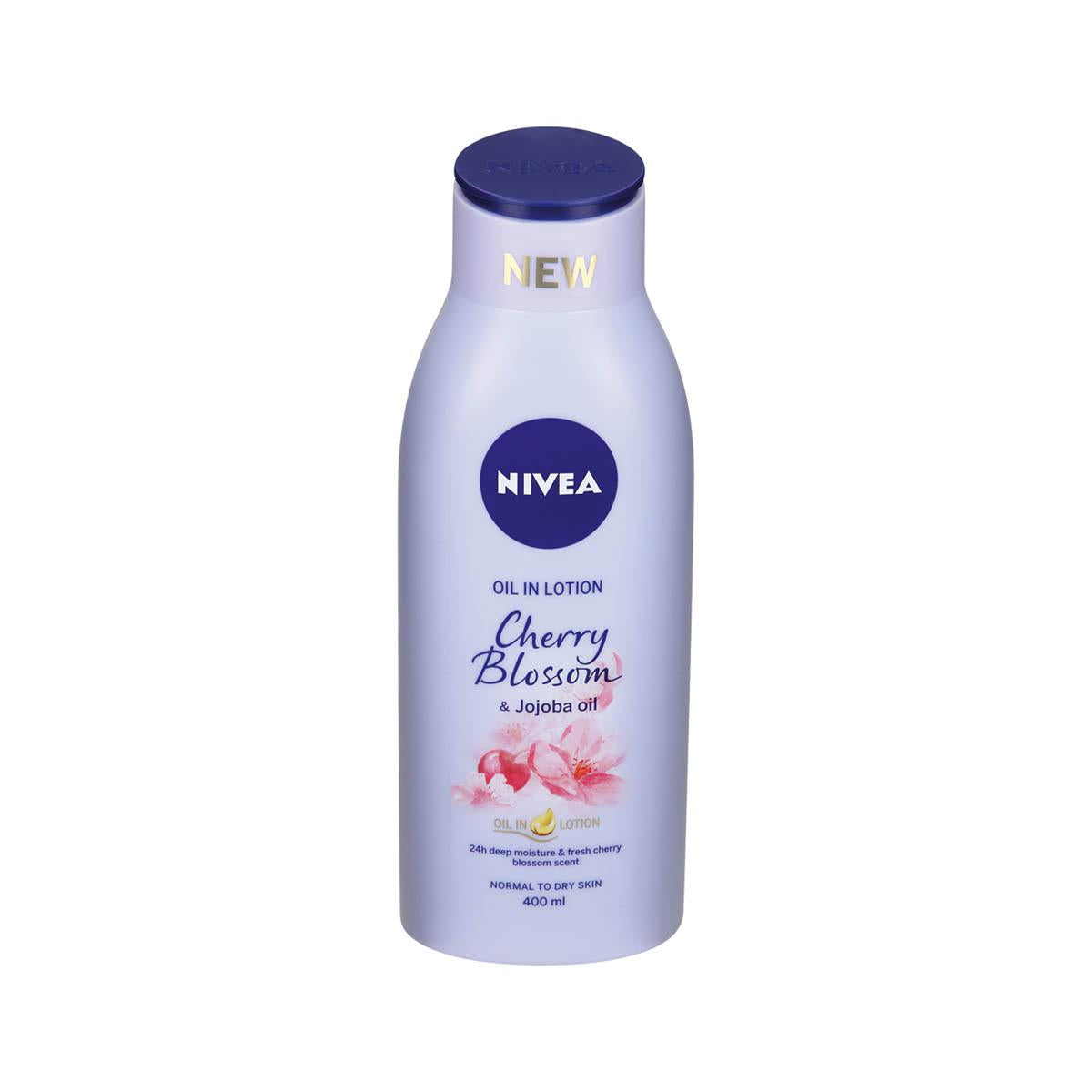 Nivea Body Ltn 400ml Cherry Blossom