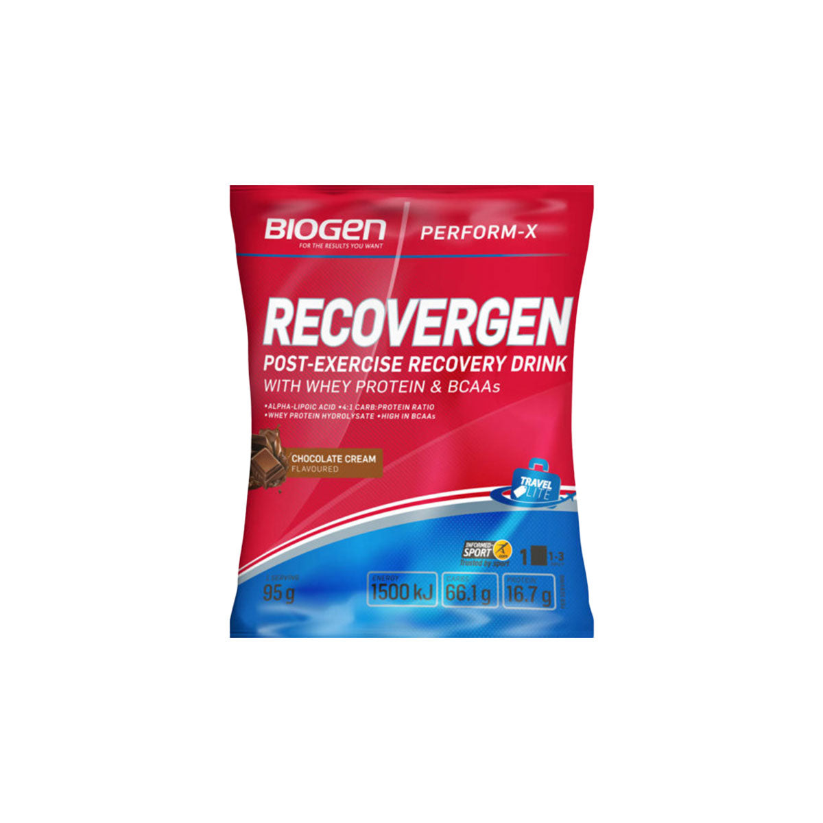 Biogen Recovergen 95g Choc Cream